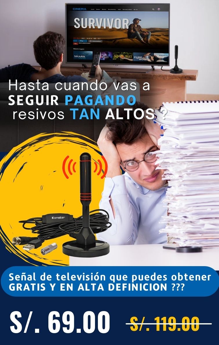 ANTENA DIGITAL HD PRO⭐⭐⭐⭐⭐